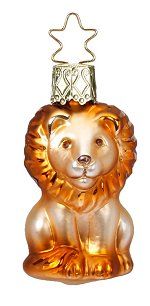 Golden King - Lion<br>Inge-glas Ornament